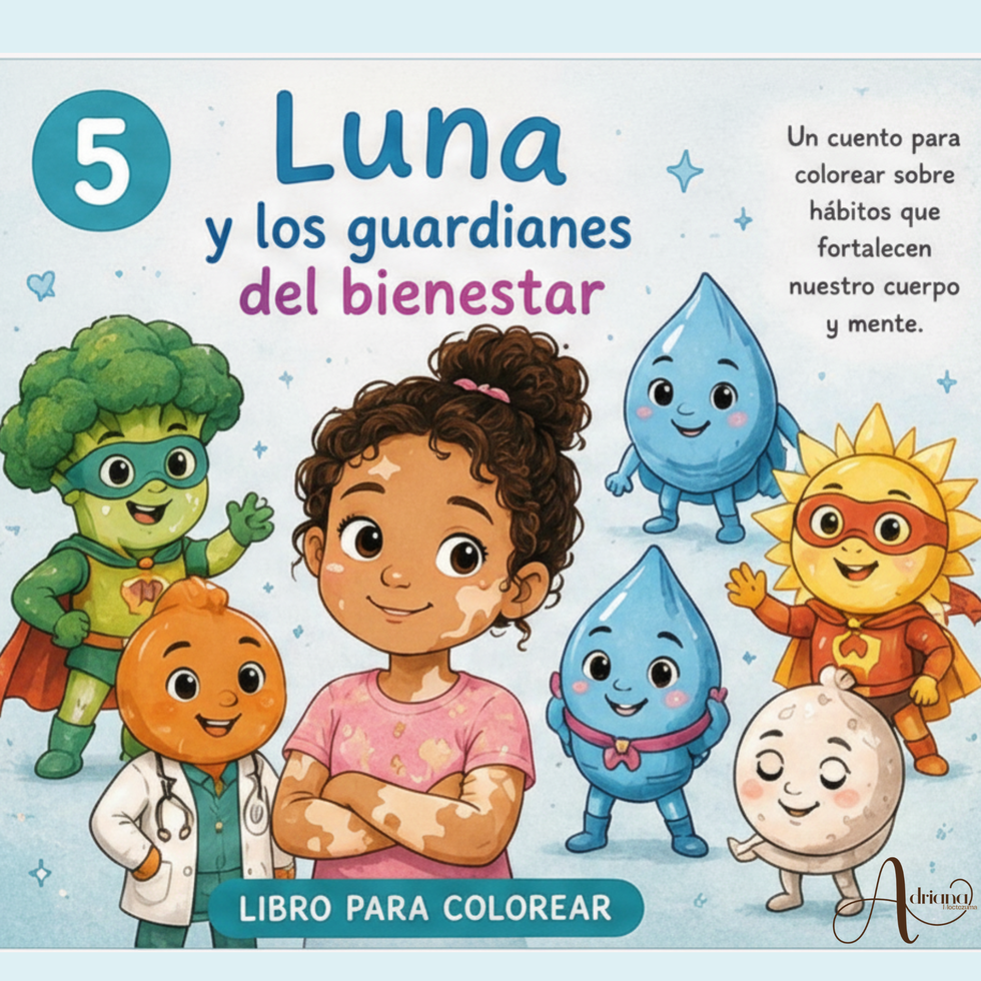 Producto digital 5- Luna y los Guardianes del Bienestar
